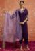 Picture of Graceful Silk Purple Readymade Salwar Kameez
