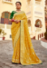 Picture of Fine Silk Golden Rod Saree