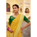 Picture of Fine Silk Golden Rod Saree