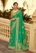 Picture of Graceful Silk Dark Khaki Saree