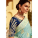 Picture of Wonderful Silk Light Steel Blue Saree