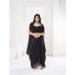 Picture of Classy Georgette Black Lehenga Choli