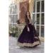 Picture of Radiant Georgette Dark Slate Grey Readymade Gown