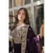 Picture of Radiant Georgette Dark Slate Grey Readymade Gown