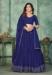 Picture of Appealing Georgette Dark Slate Blue Lehenga Choli
