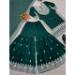 Picture of Georgette Forest Green Readymade Salwar Kameez