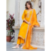 Picture of Ravishing Silk Orange Readymade Salwar Kameez