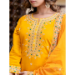 Picture of Ravishing Silk Orange Readymade Salwar Kameez