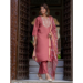 Picture of Superb Silk Indian Red Readymade Salwar Kameez