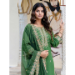 Picture of Silk Dark Olive Green Readymade Salwar Kameez