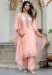 Picture of Pretty Silk Wheat Readymade Salwar Kameez