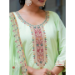 Picture of Excellent Silk Dark Sea Green Readymade Salwar Kameez