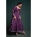 Picture of Chiffon & Crepe Purple Readymade Salwar Kameez