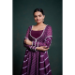 Picture of Chiffon & Crepe Purple Readymade Salwar Kameez
