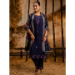 Picture of Taking Silk Midnight Blue Readymade Salwar Kameez
