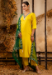 Picture of Alluring Silk Golden Readymade Salwar Kameez