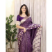 Picture of Superb Silk Midnight Blue Saree