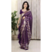 Picture of Superb Silk Midnight Blue Saree