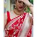Picture of Bewitching Silk Crimson Saree