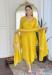 Picture of Bewitching Cotton Golden Readymade Salwar Kameez