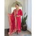 Picture of Excellent Cotton Dark Red Readymade Salwar Kameez