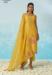 Picture of Pleasing Chiffon Golden Rod Readymade Salwar Kameez