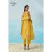 Picture of Pleasing Chiffon Golden Rod Readymade Salwar Kameez
