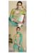 Picture of Chiffon Dark Khaki Straight Cut Salwar Kameez
