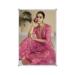 Picture of Chiffon Rosy Brown Straight Cut Salwar Kameez