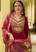 Picture of Stunning Silk Maroon Readymade Salwar Kameez