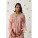 Picture of Alluring Chiffon Tan Readymade Salwar Kameez