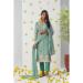 Picture of Chiffon Dark Sea Green Readymade Salwar Kameez