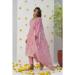 Picture of Excellent Chiffon Rosy Brown Readymade Salwar Kameez
