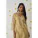 Picture of Alluring Chiffon Dark Khaki Readymade Salwar Kameez