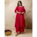Picture of Magnificent Silk Red Readymade Salwar Kameez