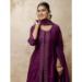 Picture of Sightly Silk Purple Readymade Salwar Kameez