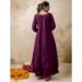 Picture of Sightly Silk Purple Readymade Salwar Kameez