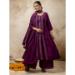 Picture of Sightly Silk Purple Readymade Salwar Kameez