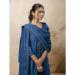 Picture of Enticing Silk Teal Readymade Salwar Kameez