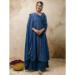 Picture of Enticing Silk Teal Readymade Salwar Kameez