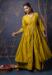 Picture of Statuesque Silk Dark Golden Rod Readymade Salwar Kameez