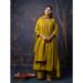 Picture of Statuesque Silk Dark Golden Rod Readymade Salwar Kameez