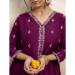 Picture of Elegant Silk Purple Readymade Salwar Kameez