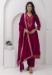 Picture of Appealing Silk Maroon Readymade Salwar Kameez