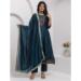 Picture of Pleasing Silk Navy Blue Readymade Salwar Kameez