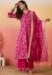 Picture of Stunning Silk Dark Red Readymade Salwar Kameez