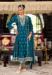 Picture of Stunning Chiffon Dark Green Readymade Salwar Kameez