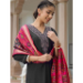 Picture of Statuesque Cotton Black Readymade Salwar Kameez