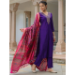 Picture of Fine Cotton Purple Readymade Salwar Kameez