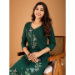 Picture of Shapely Cotton Sea Green Kurtis & Tunic